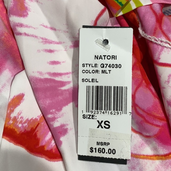 Natori Silky Floral Robe - Picture 8 of 10